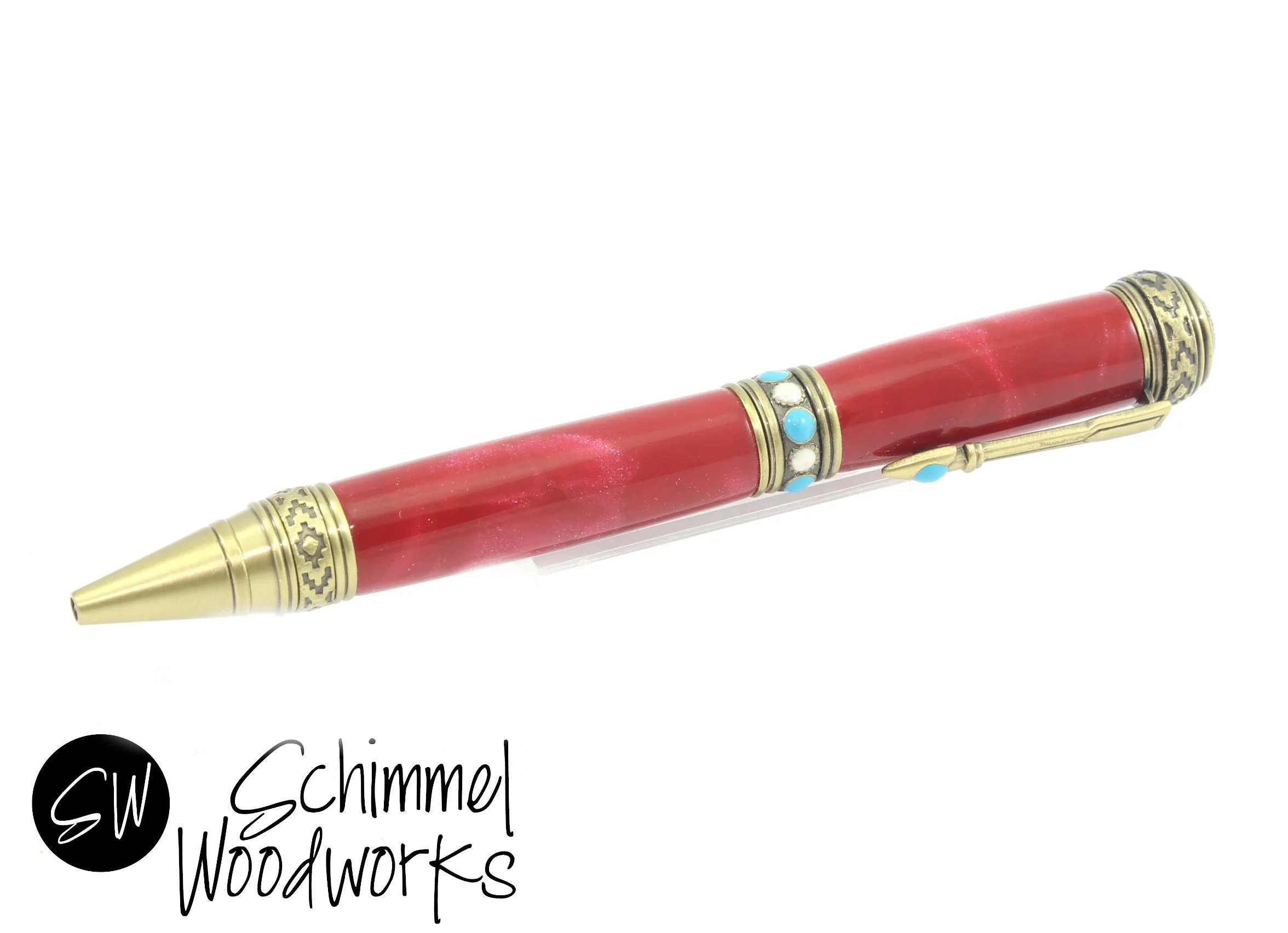 Red Southwest Pen
