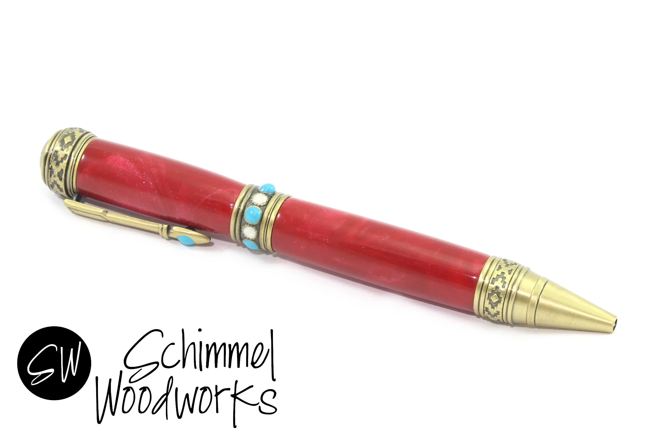 Red Southwest Pen