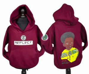 REFLECT Hoodie Boys 2 [BURGUNDY]