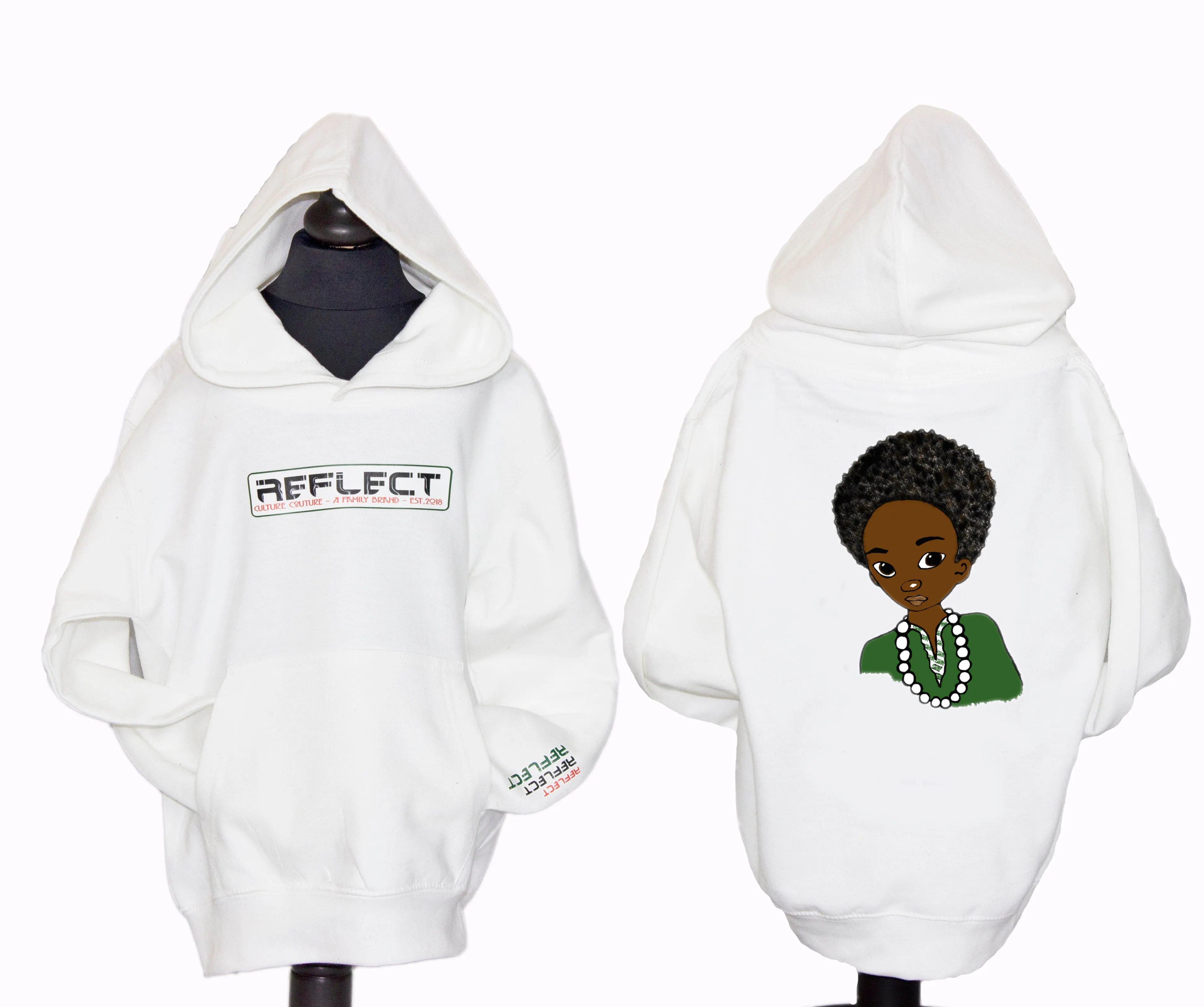 REFLECT Hoodie Boys [WHITE]