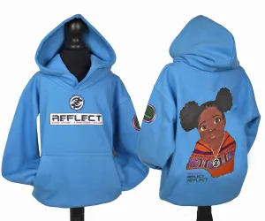 REFLECT Hoodie Generation 2 Girls [BLUE]