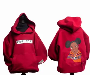 REFLECT Hoodie Generation 2 Girls [RED CHILLI]