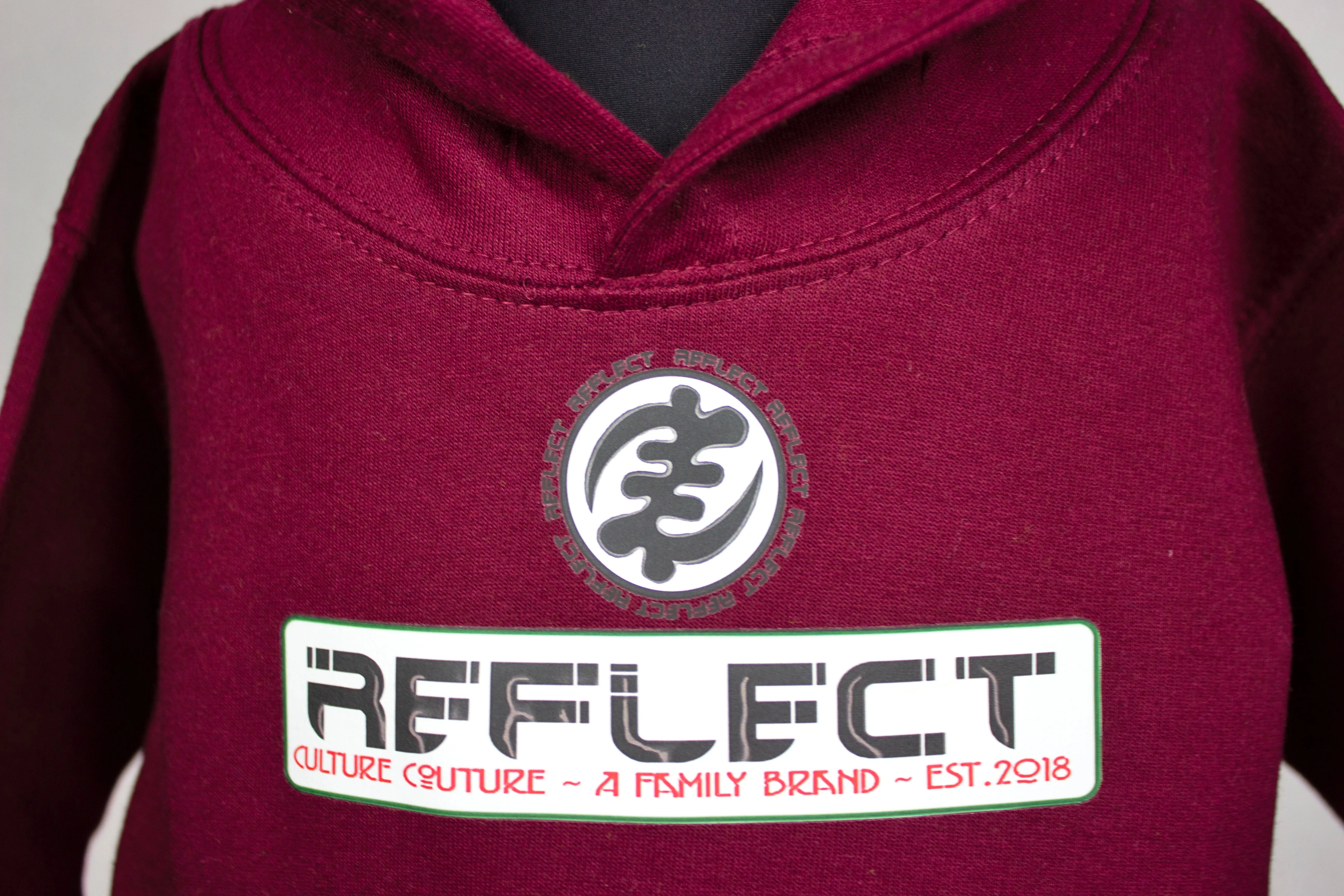 REFLECT Hoodie Girls 2 [BURGUNDY]