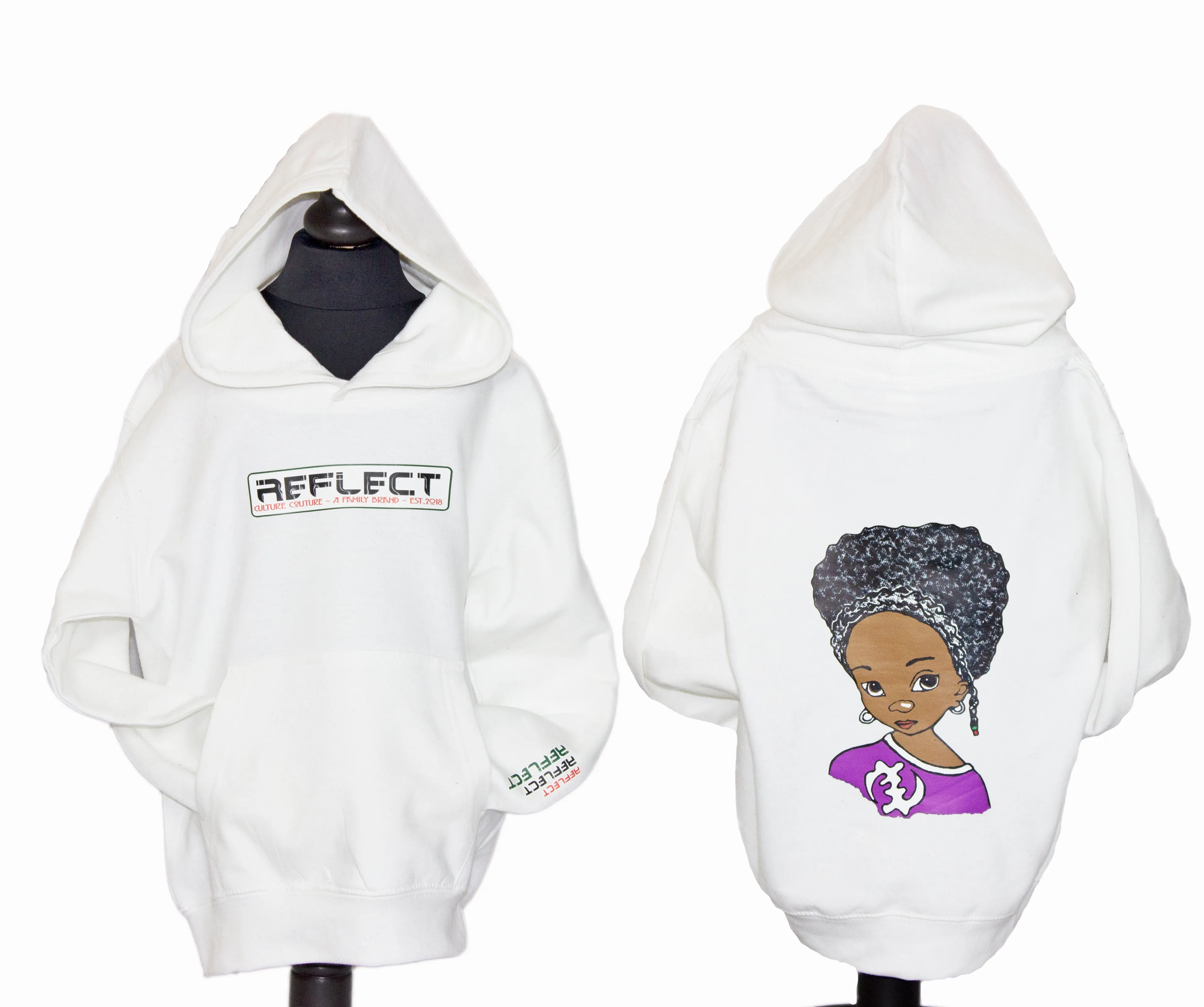 REFLECT Hoodie Girls [WHITE]