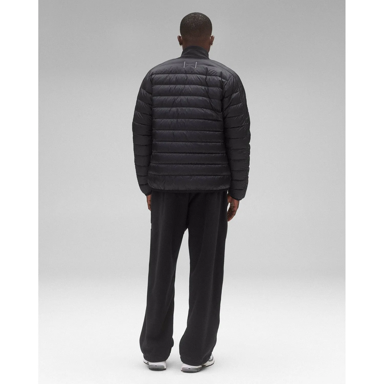Reigning Champ Men Woven Lightweight Taffeta Road Liner Black