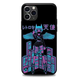 RETRO ANGEL LED Case for iPhone