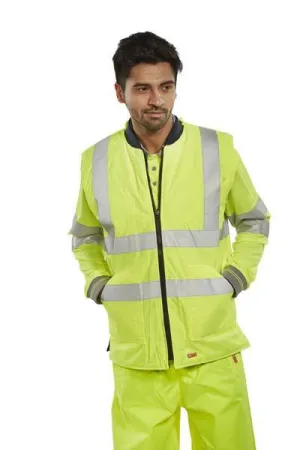 Reversible Body Warmer - Yellow