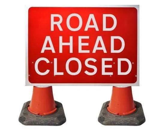 Road Ahead Closed - 7010.1