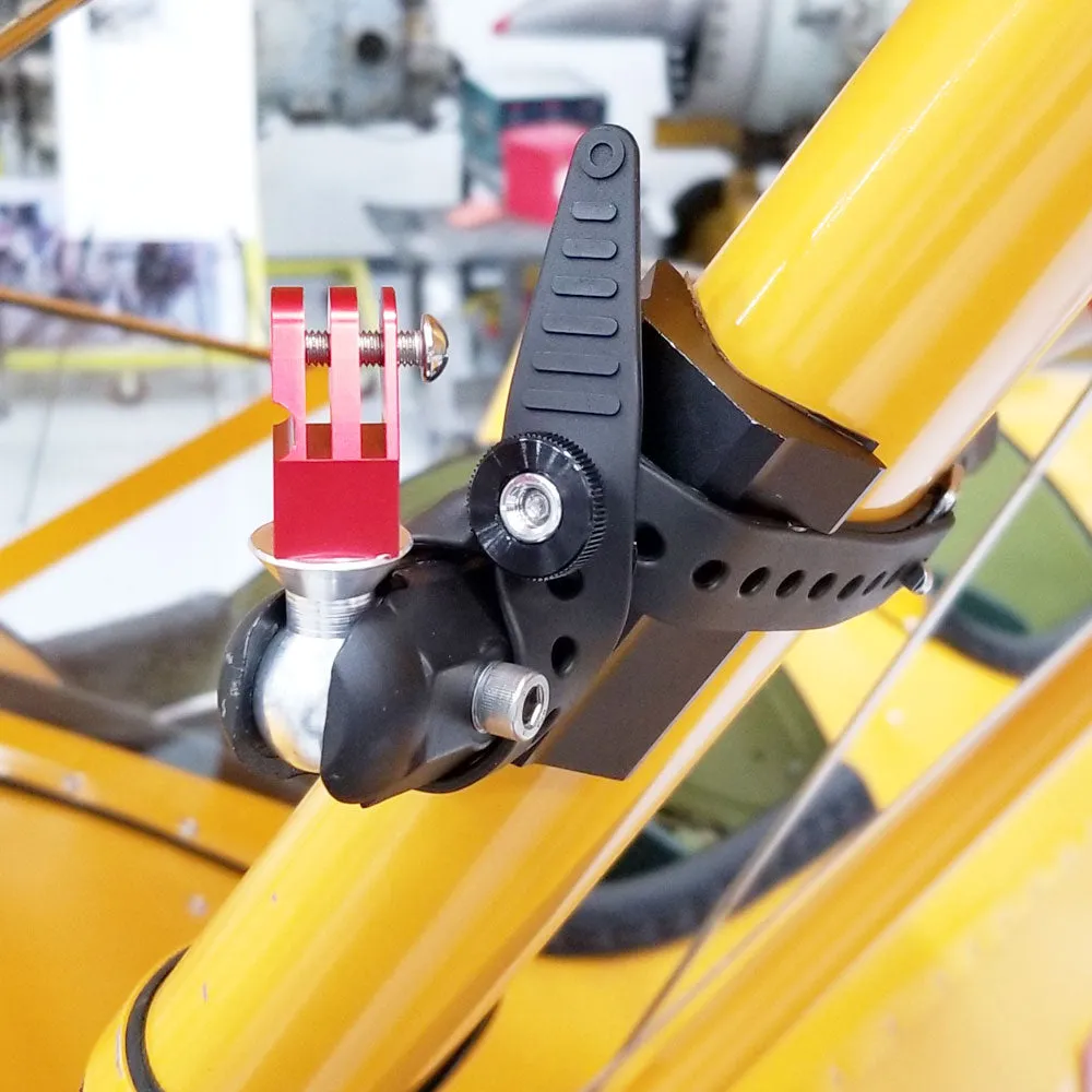 Rock Steady Strut/Skid GoPro Ball Mount w/ Poly UV Strap