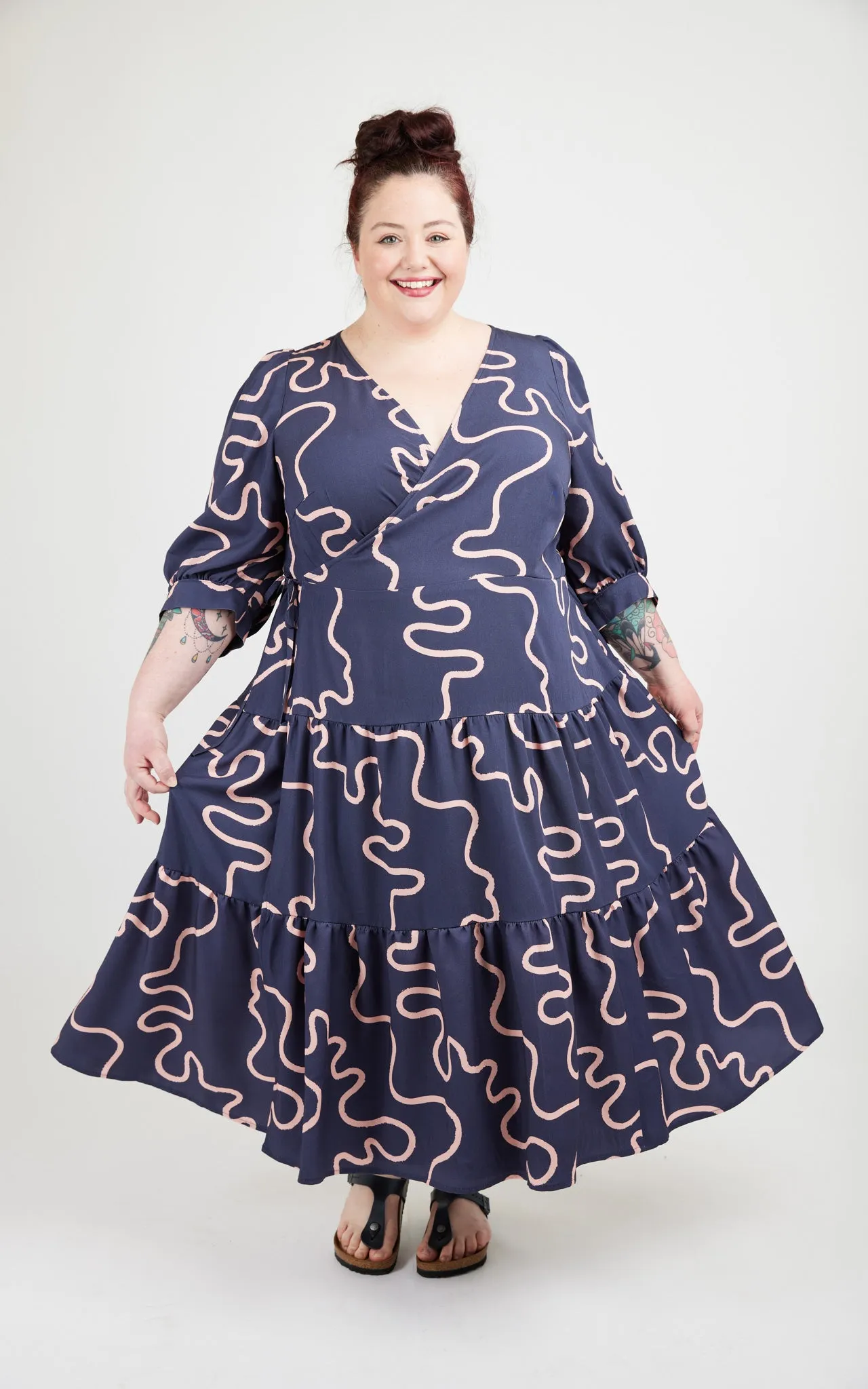 Roseclair Dress 12-32 printed pattern: Wholesale