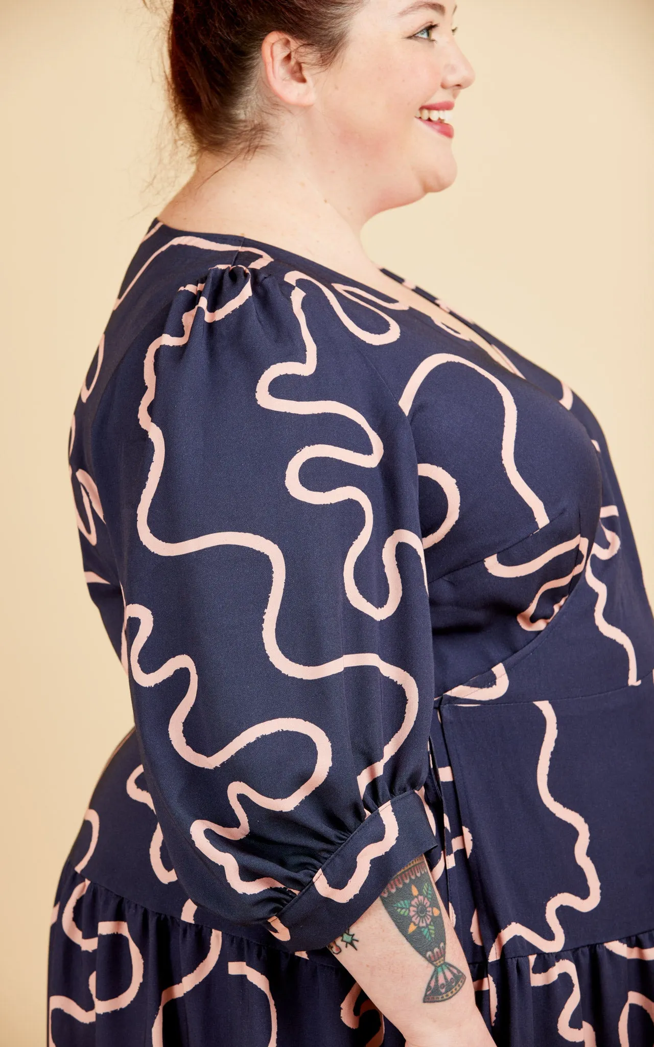 Roseclair Dress 12-32 printed pattern: Wholesale