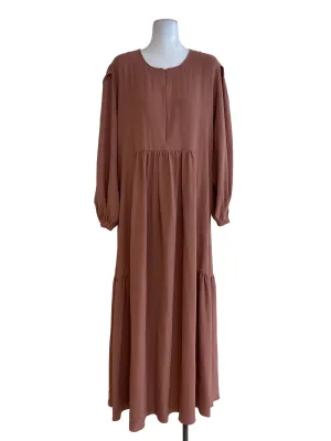 Rosewood Textured Dress