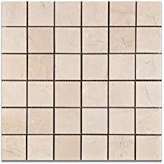 Royal Beige Marble 2 X 2 Polished Mosaic Tile - Box of 5 Sheets