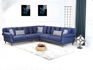 Rubeza Paula 2 Seater/Corner/2 Seater - Denim Blue