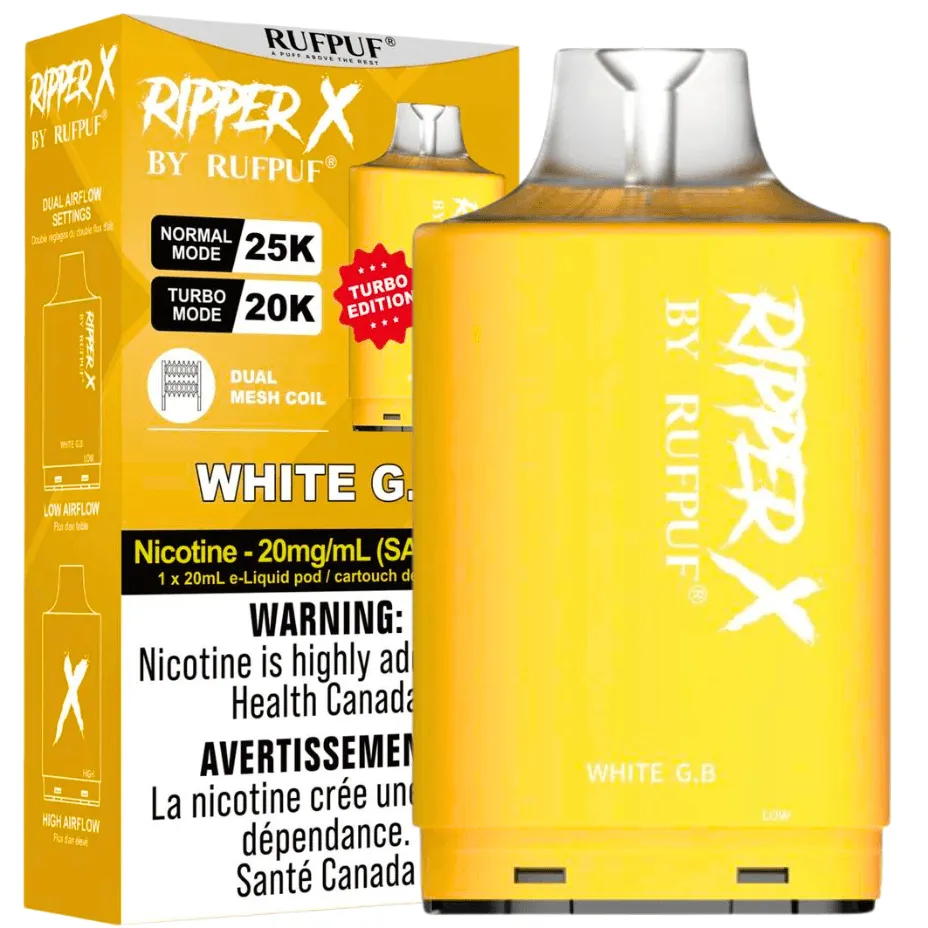 RufPuf Ripper X 35K - White G.B.