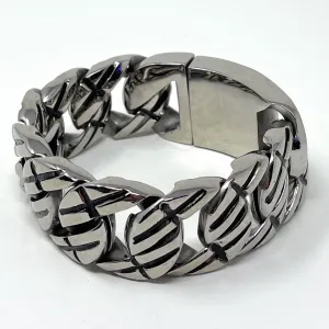 Runaway - Thick Steel Bracelet (#c468)