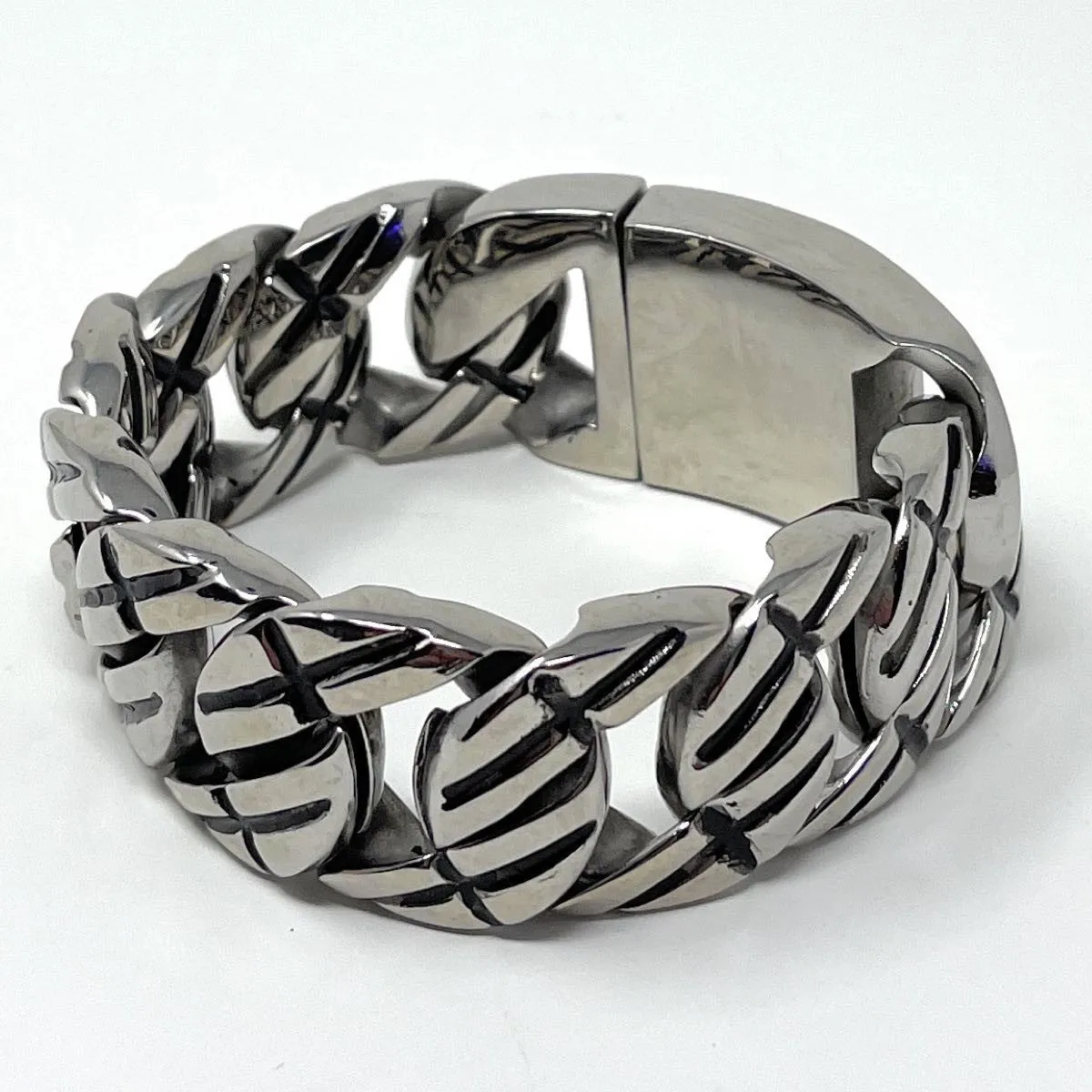 Runaway - Thick Steel Bracelet (#c468)