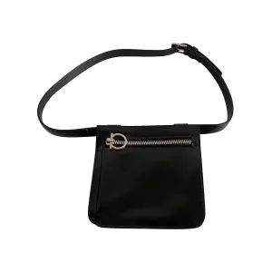 Salvatore Ferragamo Black Mini Belt Bag