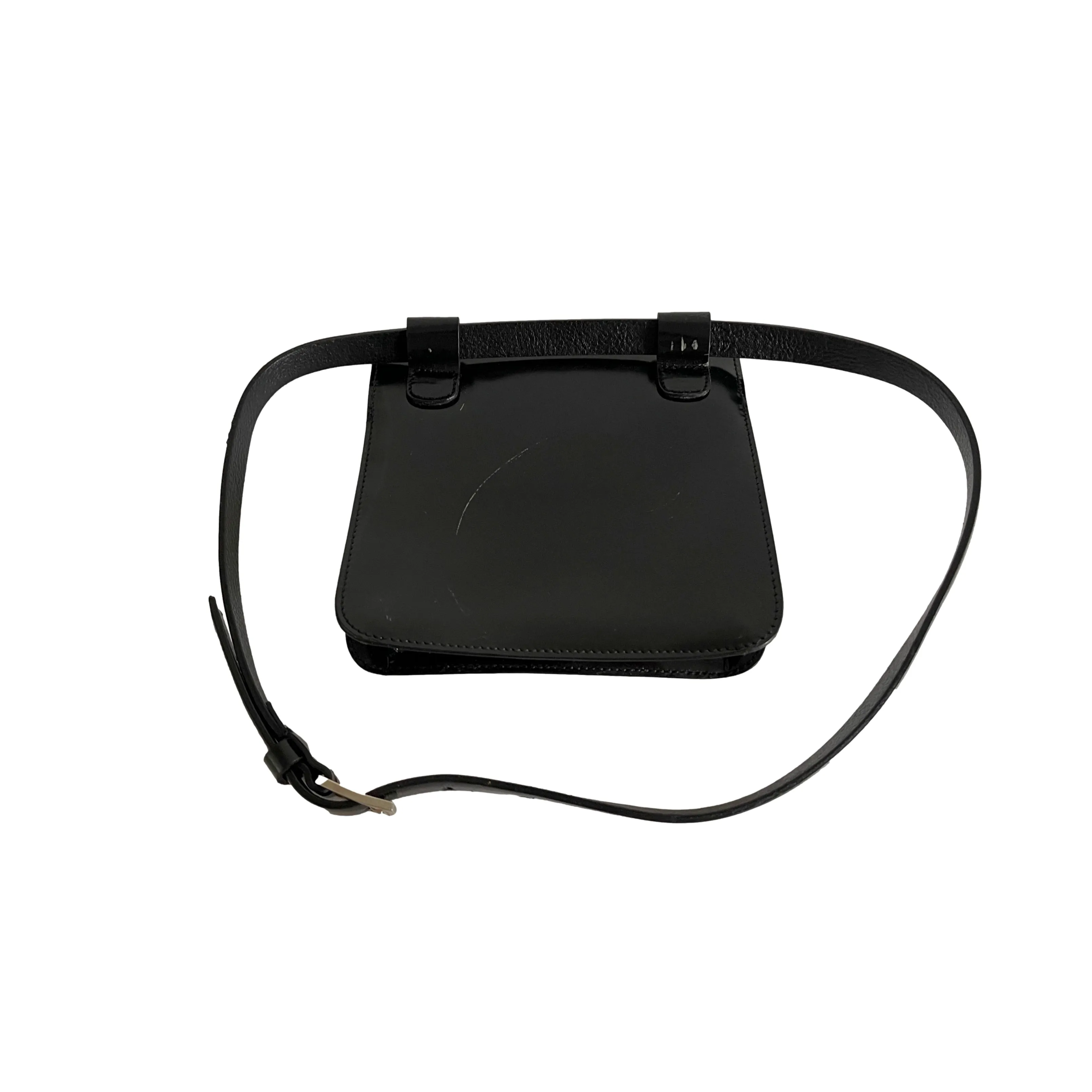 Salvatore Ferragamo Black Mini Belt Bag
