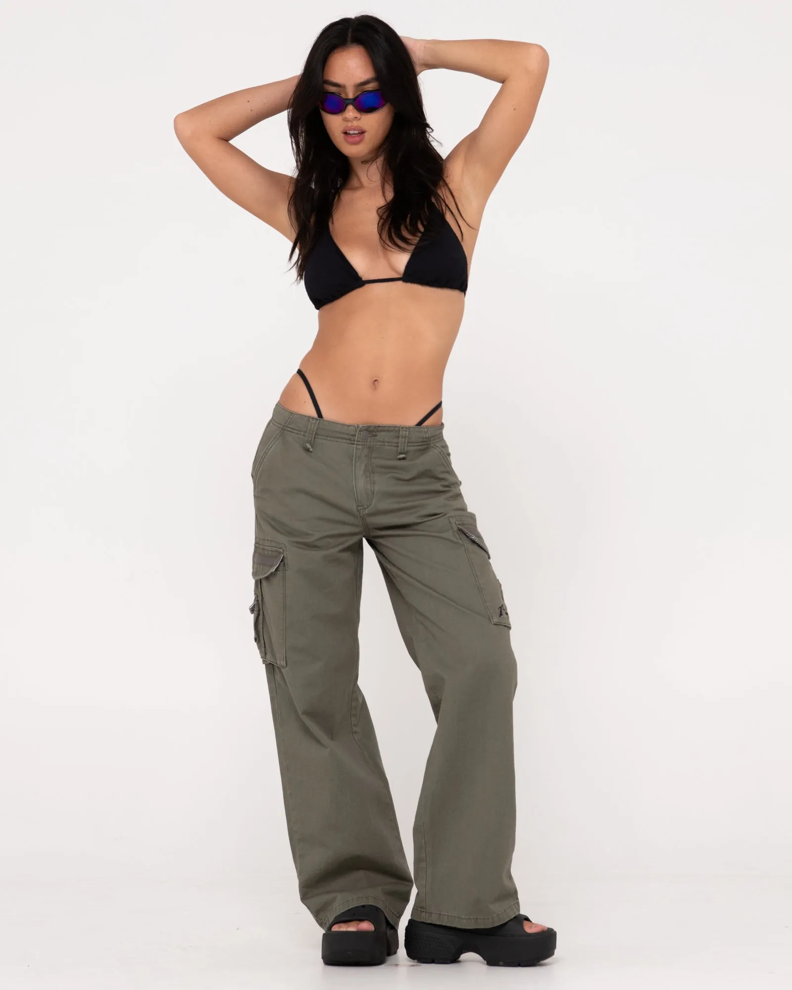 Sandalwood Multiway Triangle Bikini Top