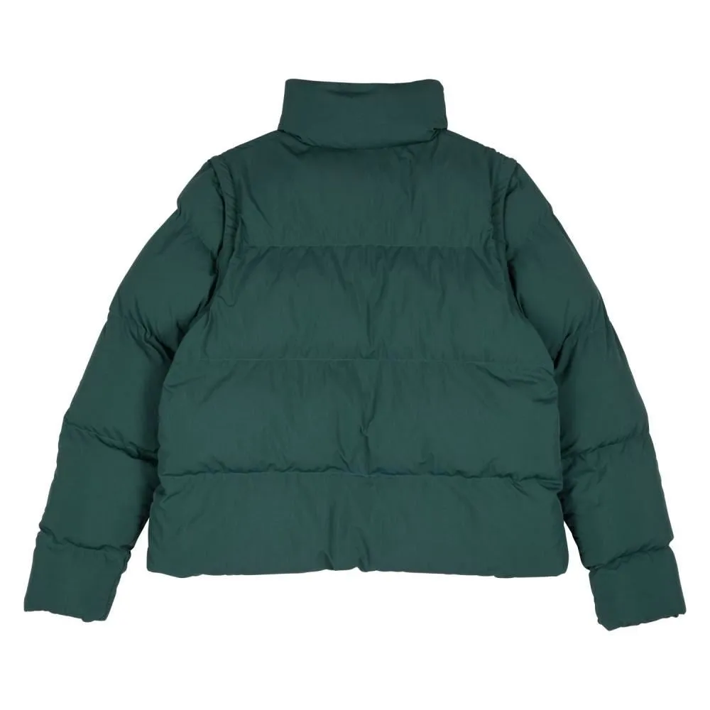 Santa Cruz Womens Jacket Strip 2 in 1 Quilted Jacket - Emerald