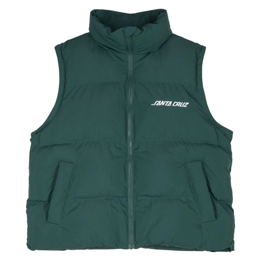 Santa Cruz Womens Jacket Strip 2 in 1 Quilted Jacket - Emerald