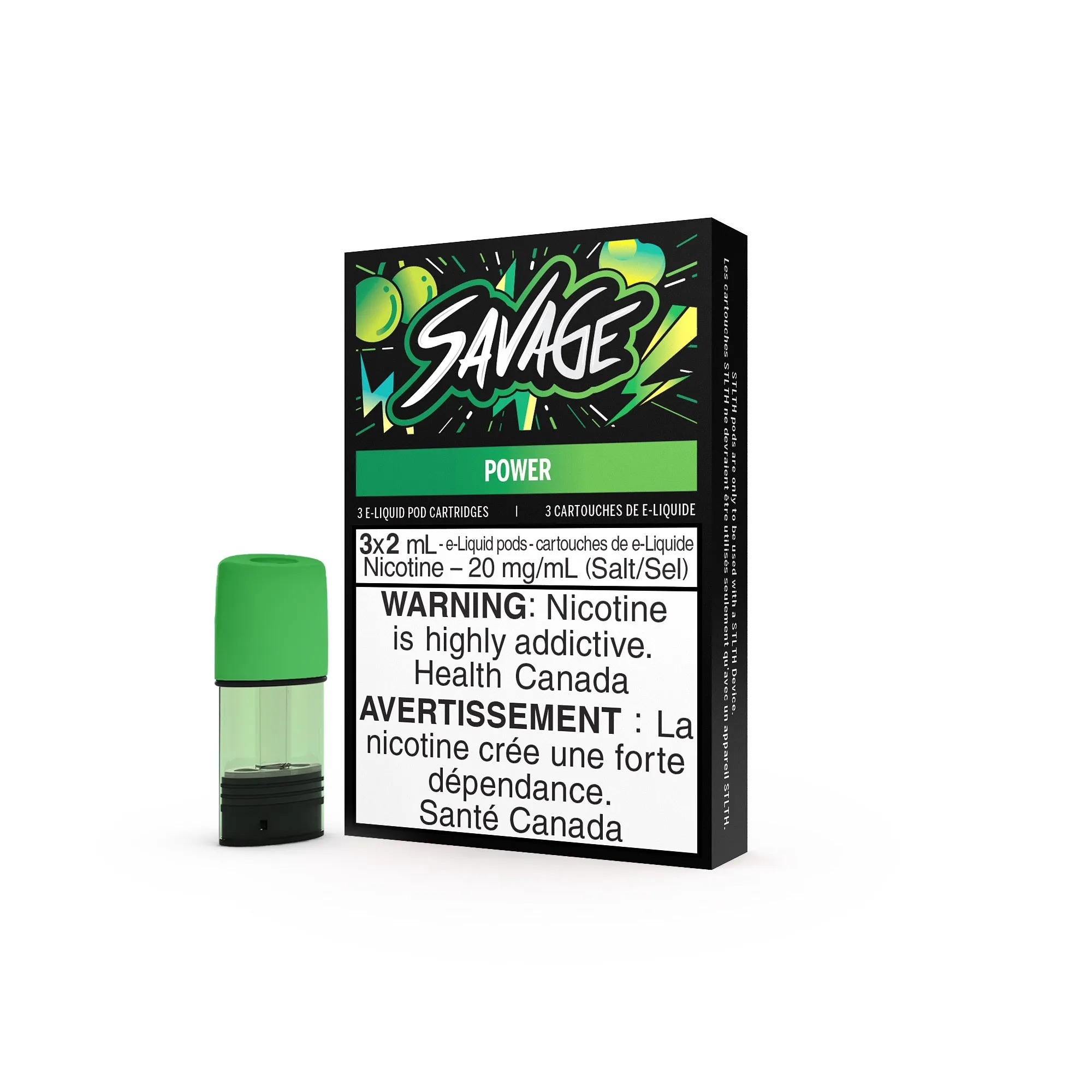 Savage Power STLTH Pods