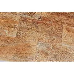 Scabos Travertine Vein Cut 12X24 Filled and Polished Tiles - Premium Quality (LOT of 20 PCS. (40 SQ. FT.))
