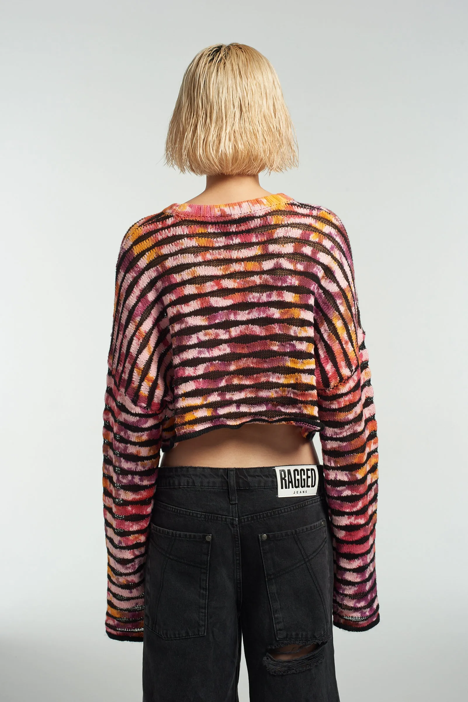 Scribble Tie Dye Knit