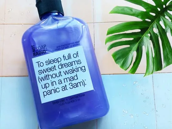 SHIMMERY LAVENDER CLEMENTINE SHOWER GEL