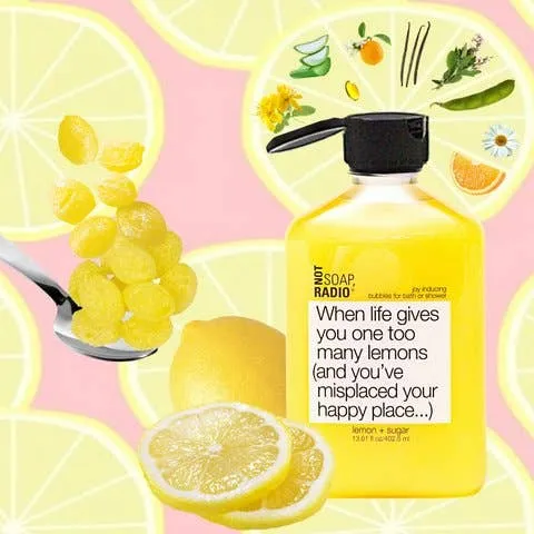SHIMMERY LEMON SHOWER GEL