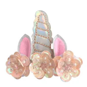 Shimmery Sequin Unicorn Clip