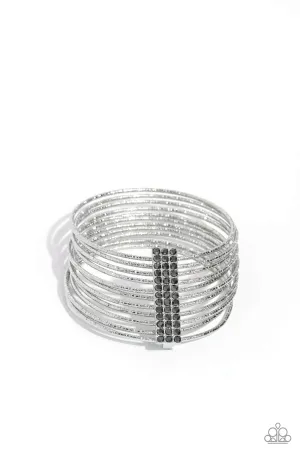 Shimmery Silhouette - Silver