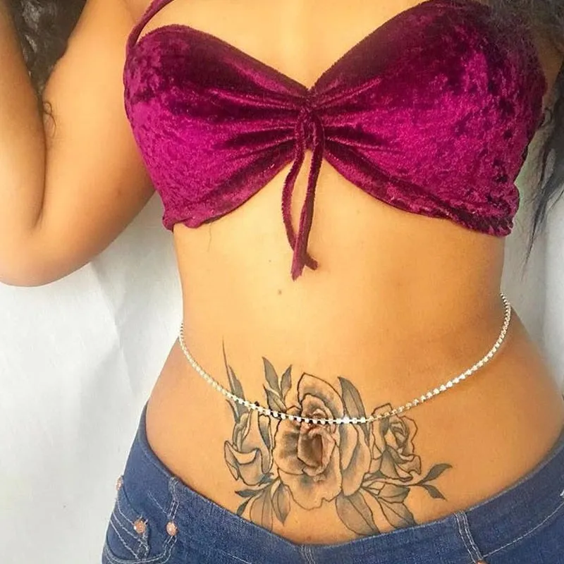 Shimmery Waist Jewelry
