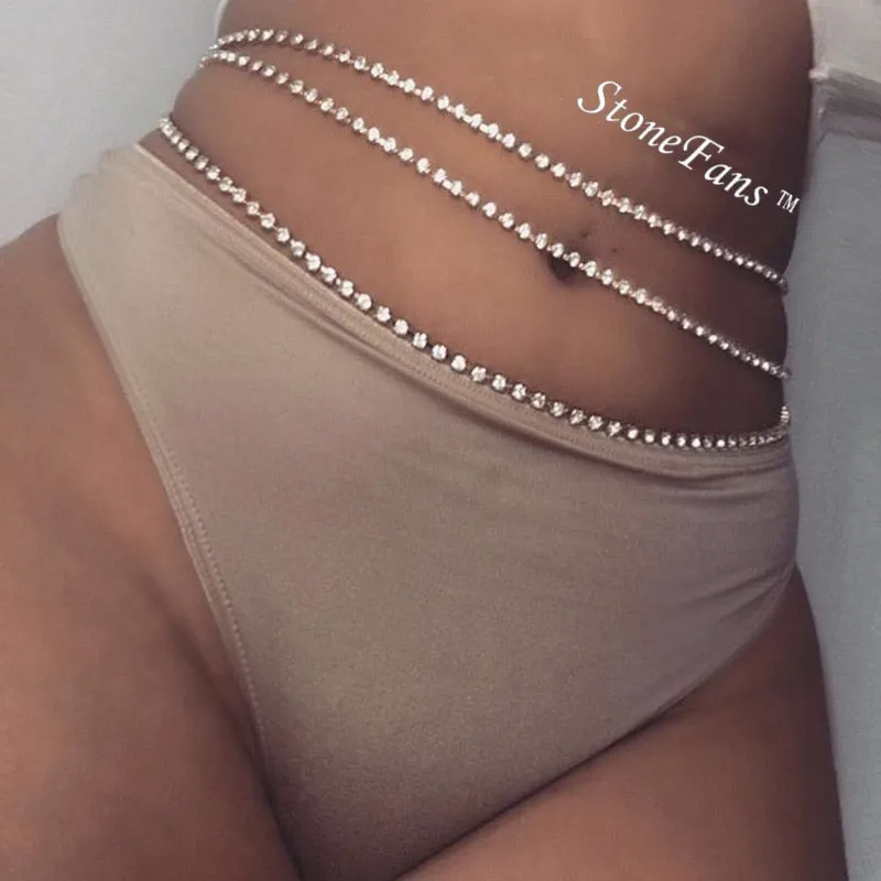 Shimmery Waist Jewelry