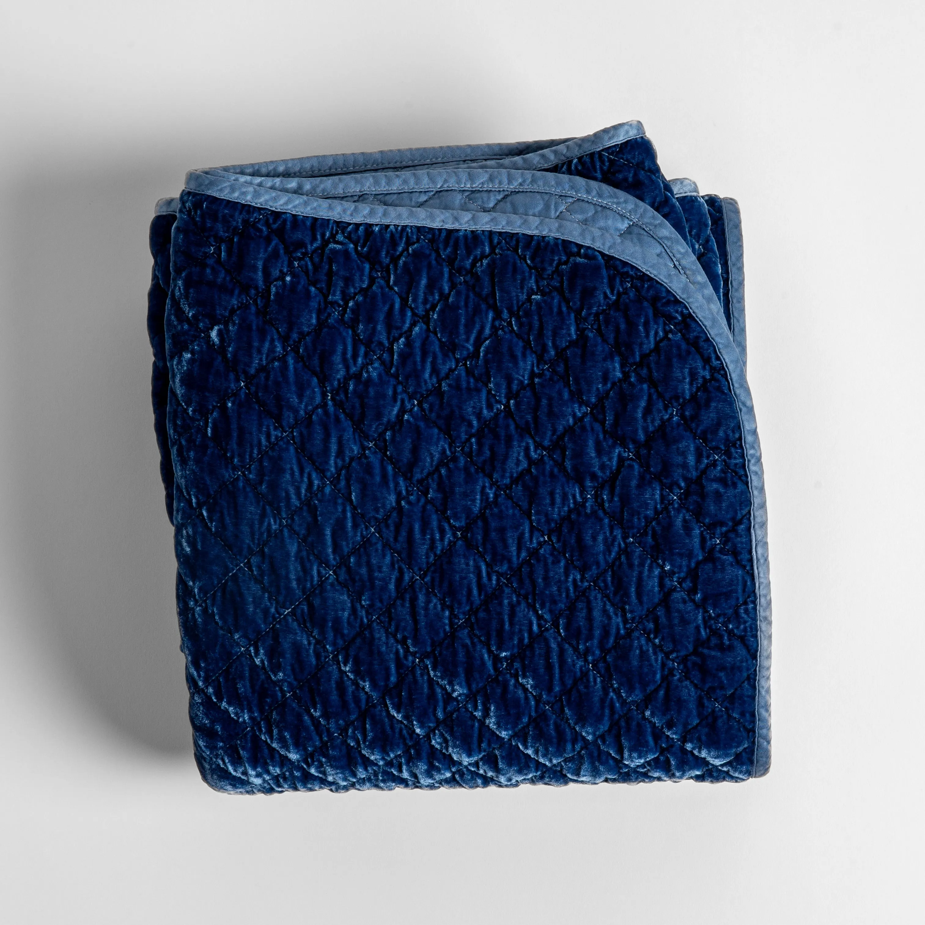 Silk Velvet Quilted Blanket