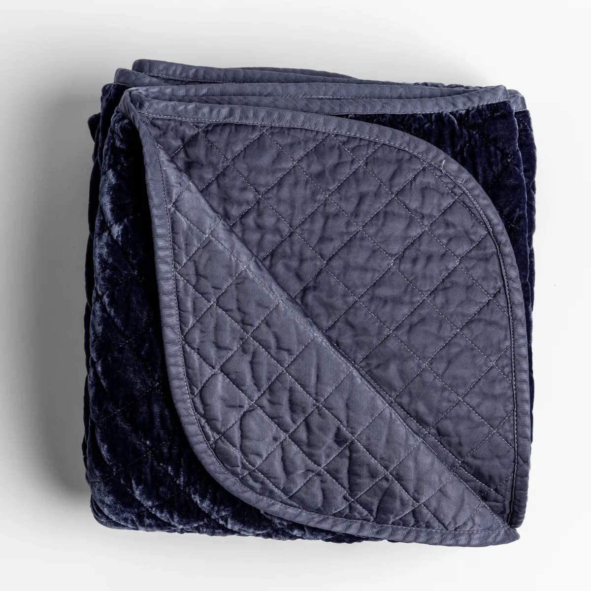 Silk Velvet Quilted Blanket