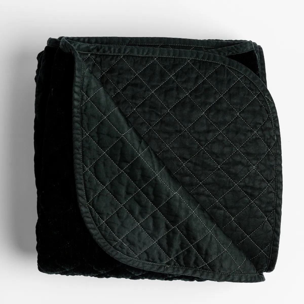 Silk Velvet Quilted Blanket