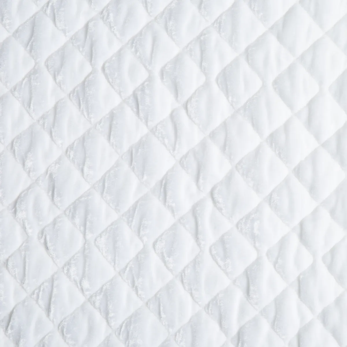 Silk Velvet Quilted Throw Pillow