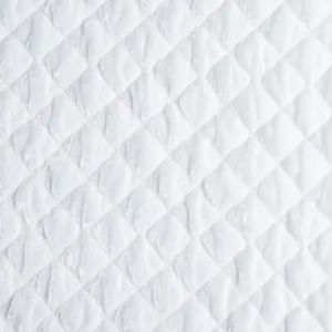 Silk Velvet Quilted Throw Pillow