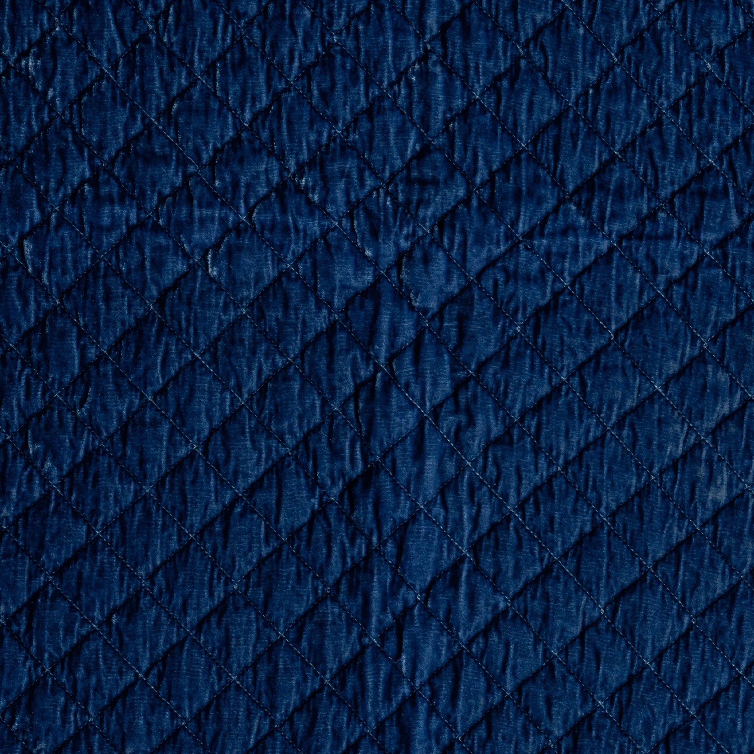 Silk Velvet Quilted Throw Pillow