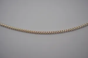 Silver Thick Foxtail Chain