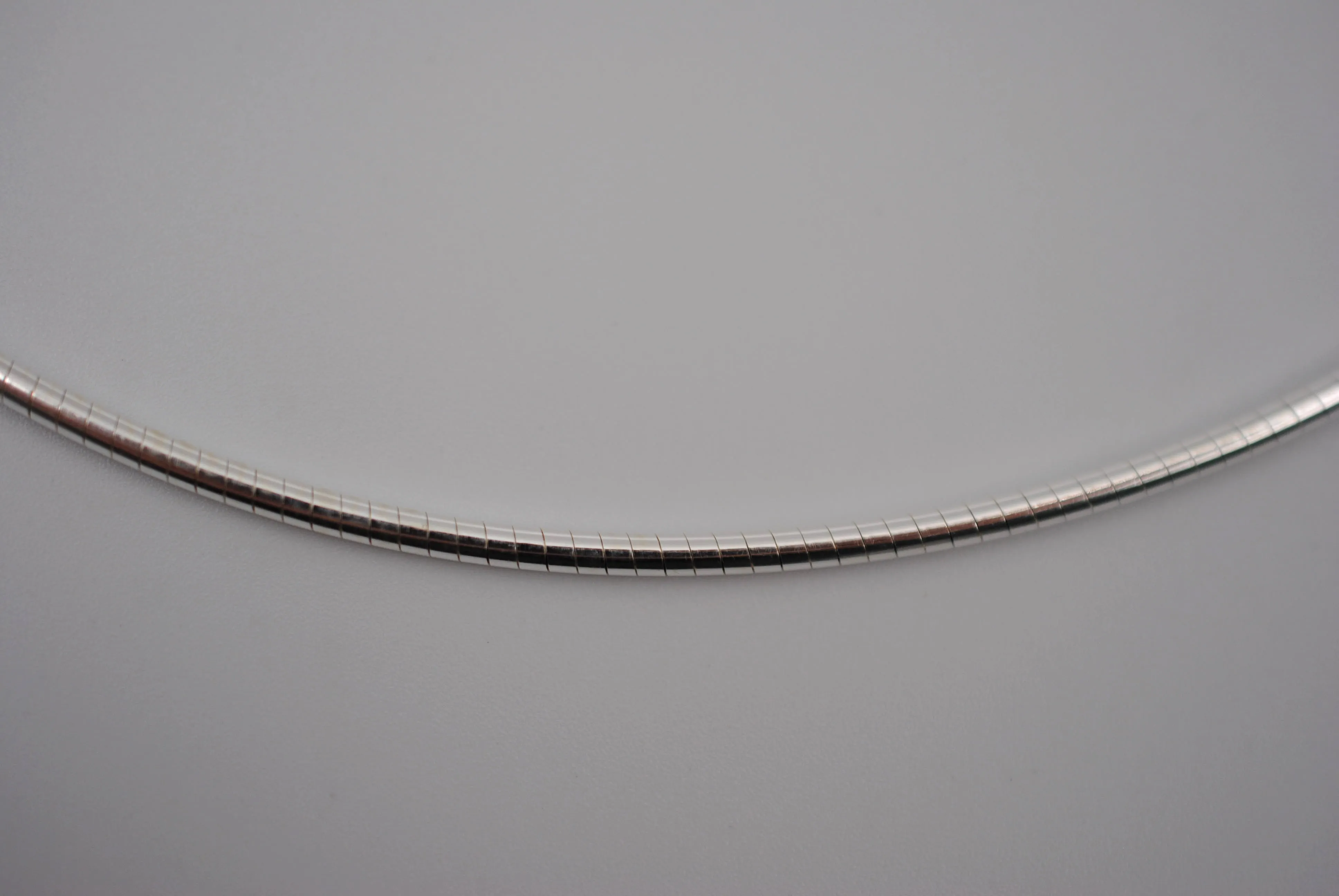 Silver Thick Omega Chain