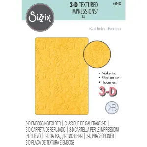 Sizzix 3-D Textured Impressions  - Celebrate