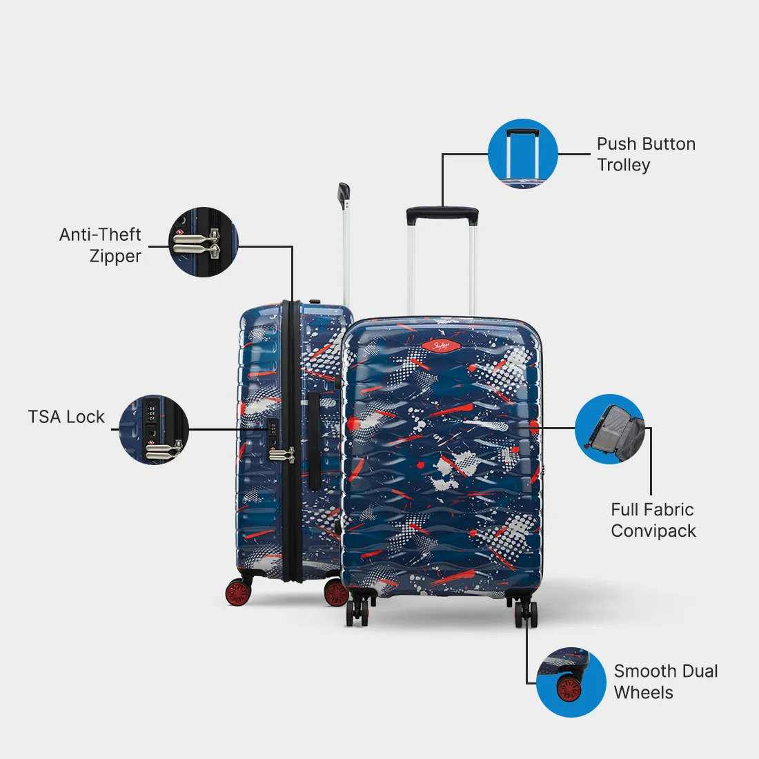 Skybags Camoflex