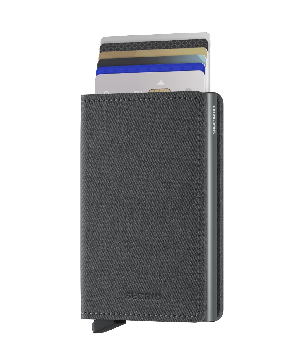 Slimwallet Twist Grey/Grey RFID Secure