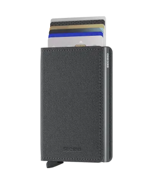 Slimwallet Twist Grey/Grey RFID Secure