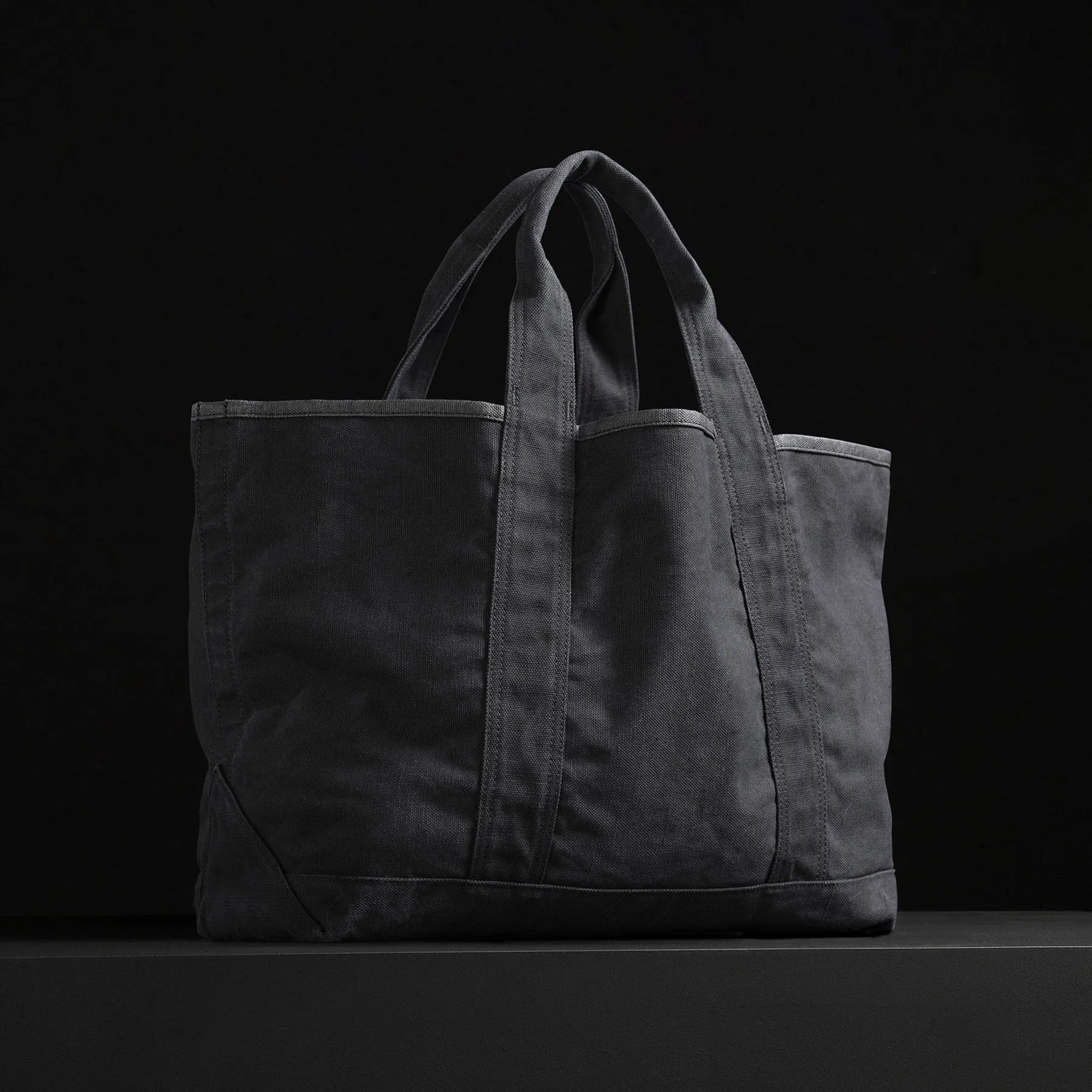 Small Canvas Tote - Black