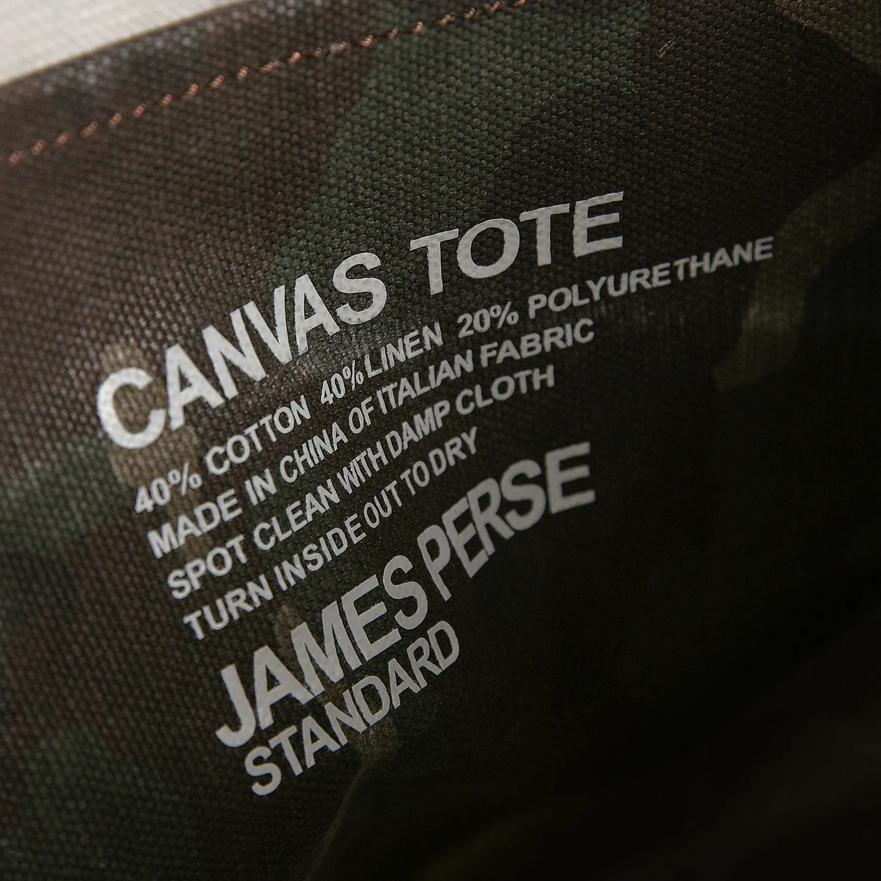 Small Canvas Tote - Terrain Camo