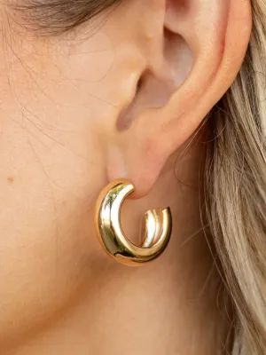 Small Thick Hoops
